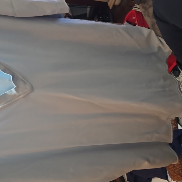 Light Blue Short Sleeve Tee with Relaxed Fit and Crew Neck, Free People - Picture 6 of 7